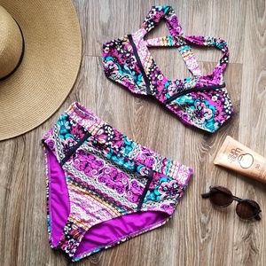 Gibson & Latimer High Waist Bikini